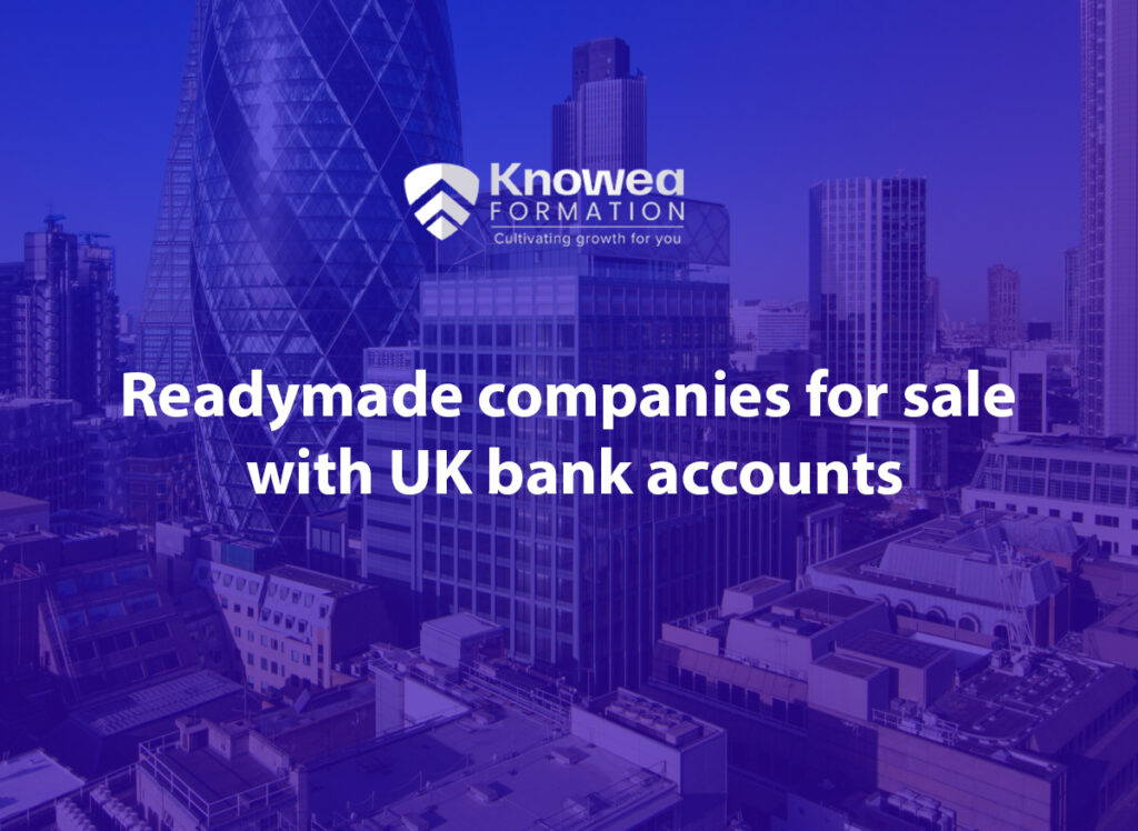 Readymade Companies for Sale in UK With Bank Accounts