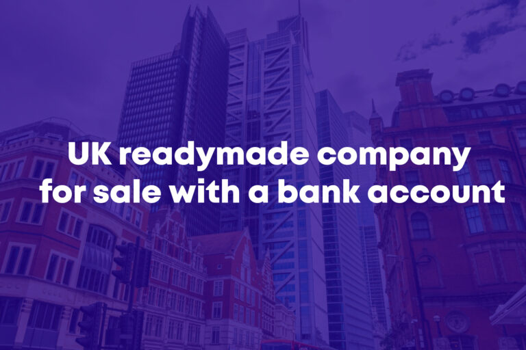 Unlocking Business Potential: UK Readymade Company for Sale with Bank Account